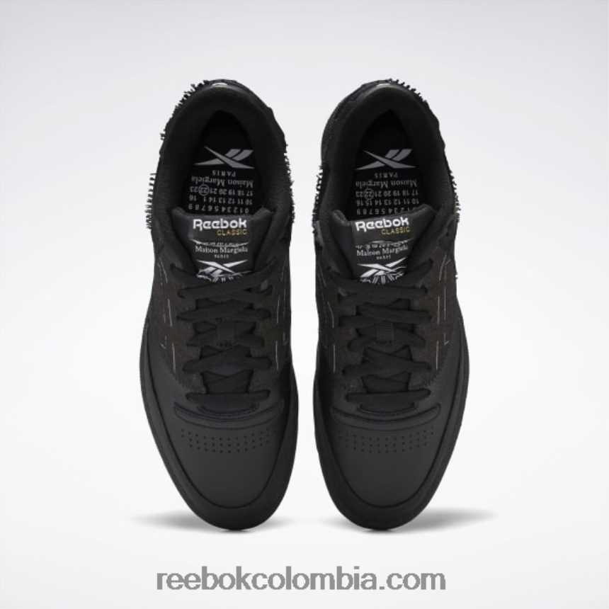 negro/blanco ftwr maison margiela club c memoria de zapatos Reebok D260LP332