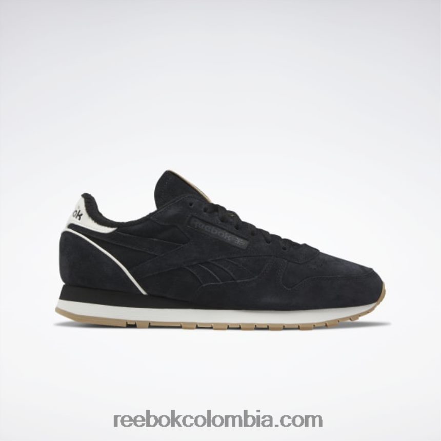 negro core/verde glen/reebok rubber gum-04 zapatos clásicos de cuero vintage 1983 Reebok D260LP333