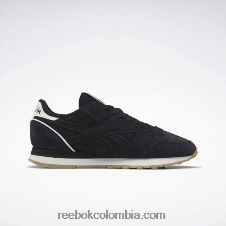 negro core/verde glen/reebok rubber gum-04 zapatos clásicos de cuero vintage 1983 Reebok D260LP333