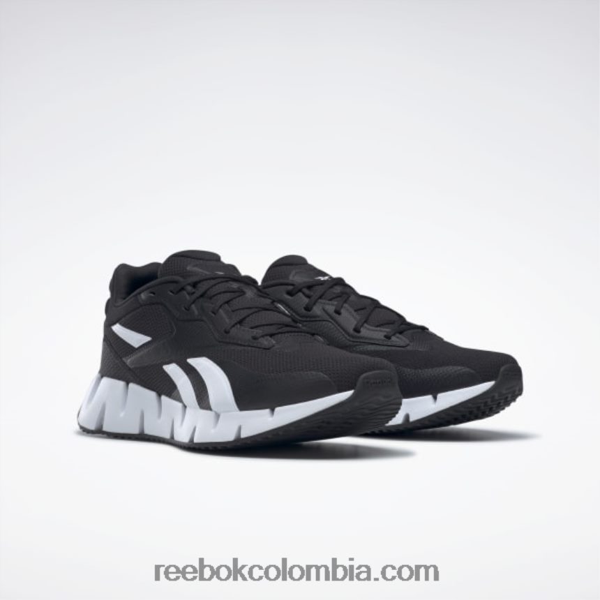 negro núcleo/blanco ftwr Zig Dynamica 4 zapatos Reebok D260LP246