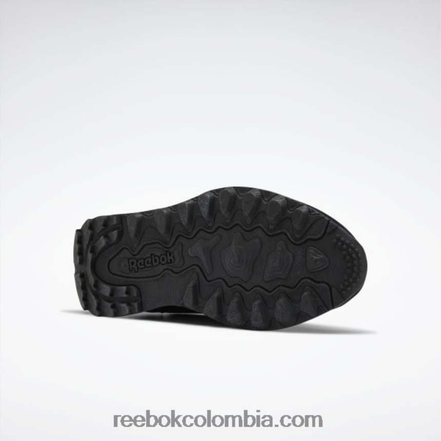 negro núcleo/gris puro 7 zapatos de cuero clasicos Reebok D260LP965
