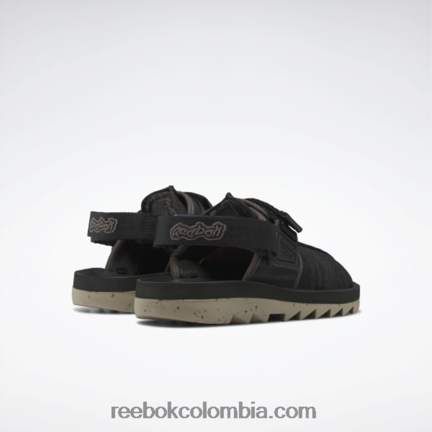 negro noche/taupe ahumado/marrón tierra zapatos beatnik Reebok D260LP737