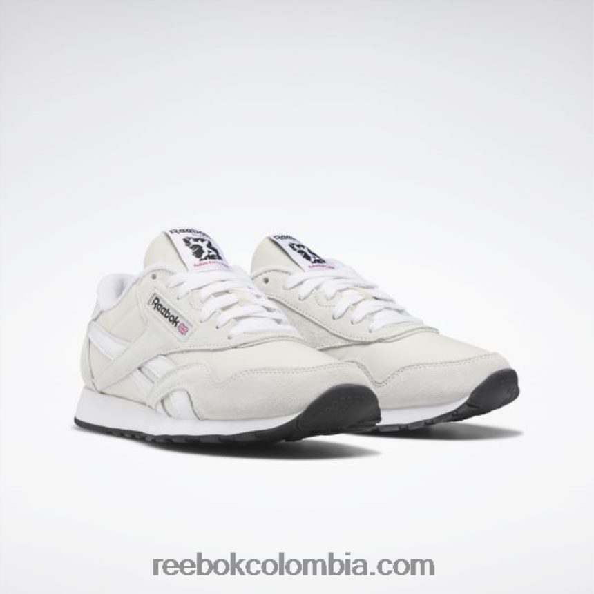 niebla matutina/ftwr blanco/núcleo negro zapatos clásicos de nailon Reebok D260LP425