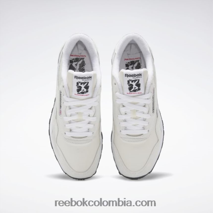 niebla matutina/ftwr blanco/núcleo negro zapatos clásicos de nailon Reebok D260LP425