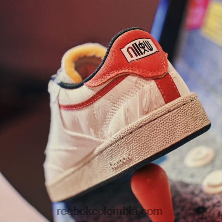 niebla matutina/piedra lunar/rojo marte zapatillas street fighter club c 85 Reebok D260LP173