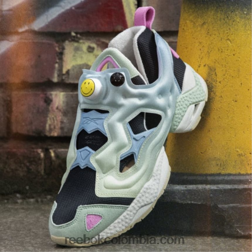 pantone/núcleo negro smiley instapump furia 95 zapatos Reebok D260LP151