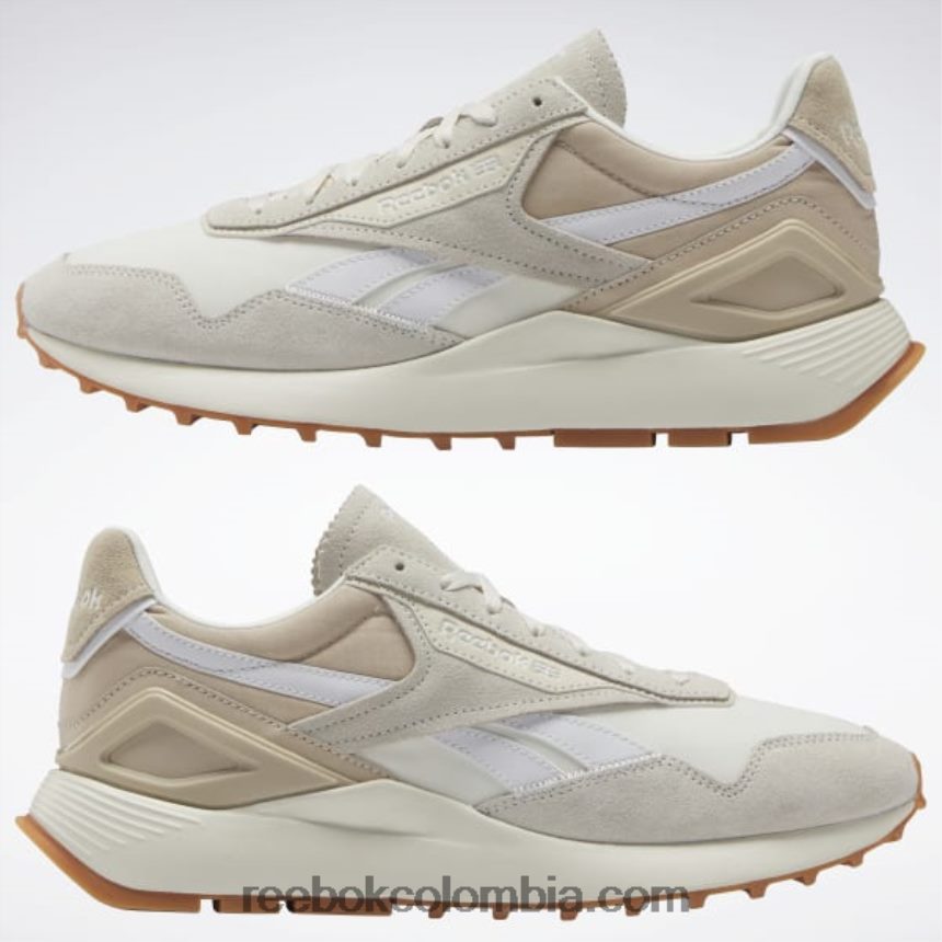 tiza/alabastro/beige moderno zapatos clásicos de cuero legacy az Reebok D260LP97