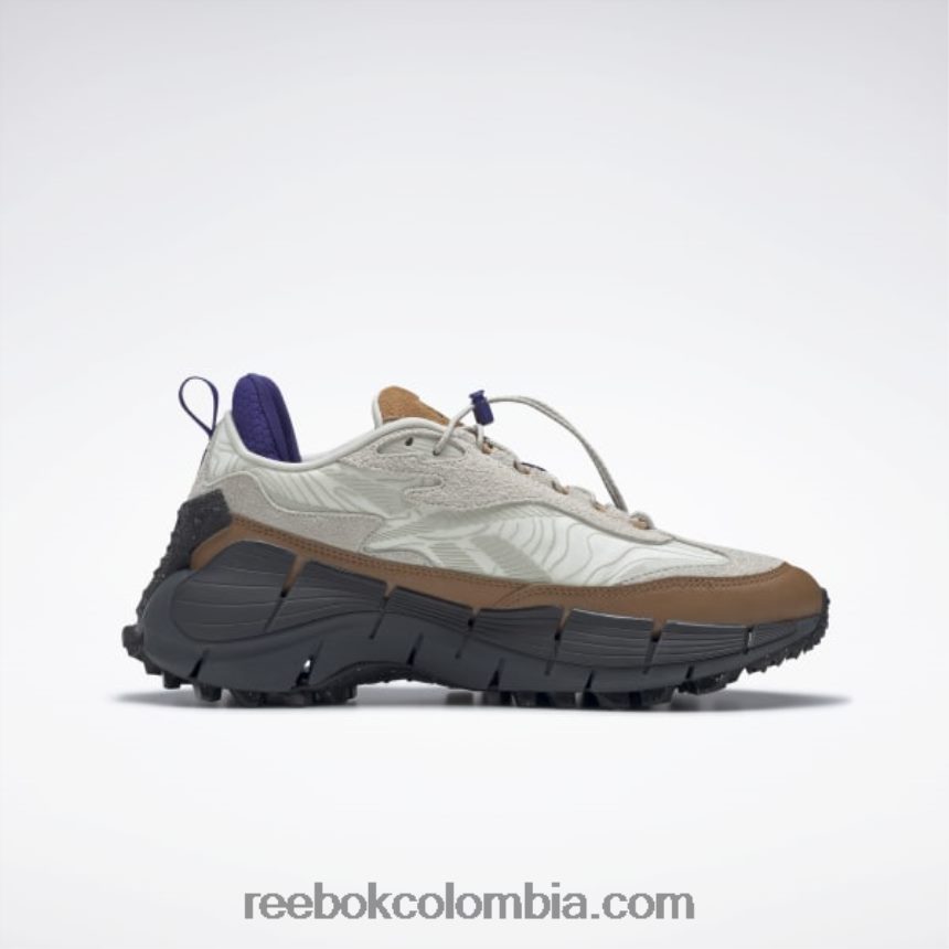 tiza/alabastro/marrón salvaje zapatillas zig kinetica 2.5 edge Reebok D260LP109
