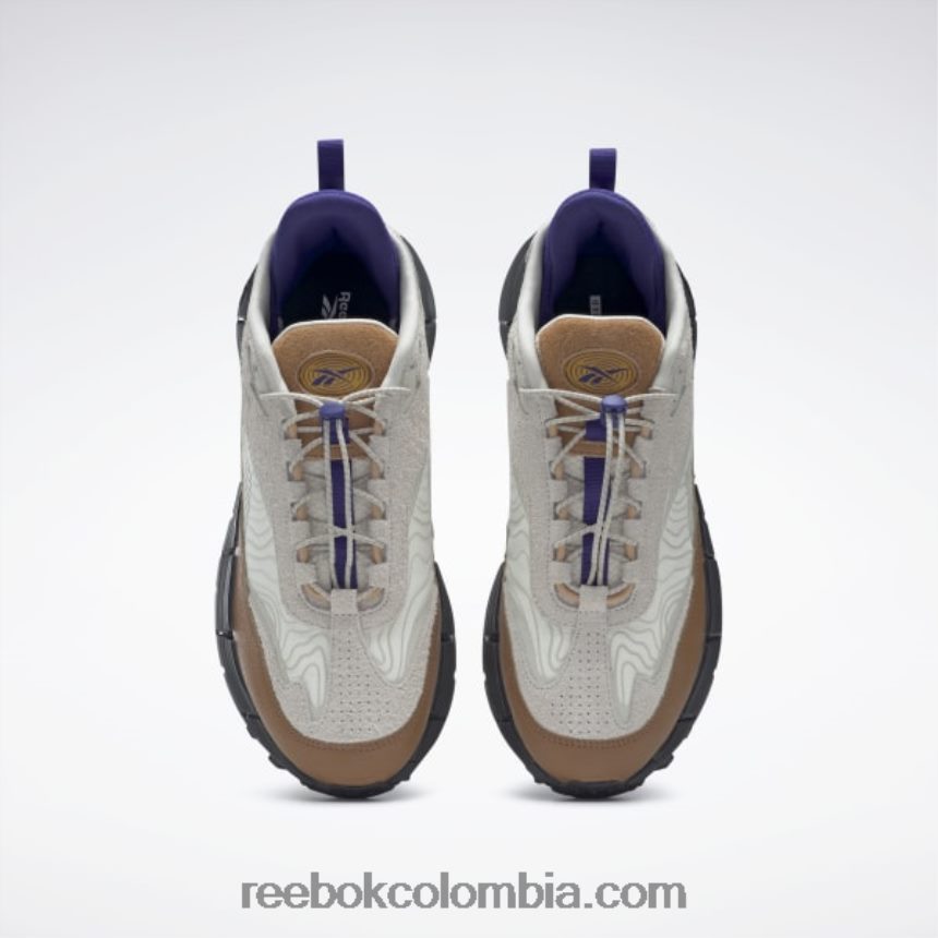 tiza/alabastro/marrón salvaje zapatillas zig kinetica 2.5 edge Reebok D260LP109