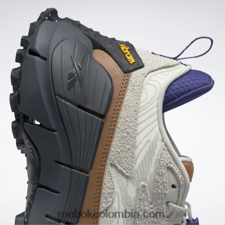 tiza/alabastro/marrón salvaje zapatillas zig kinetica 2.5 edge Reebok D260LP109