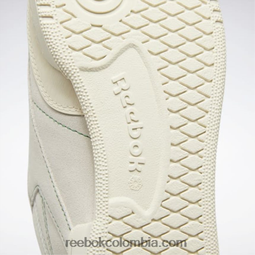 tiza/alabastro/verde cañada zapatos club c 85 Reebok D260LP326