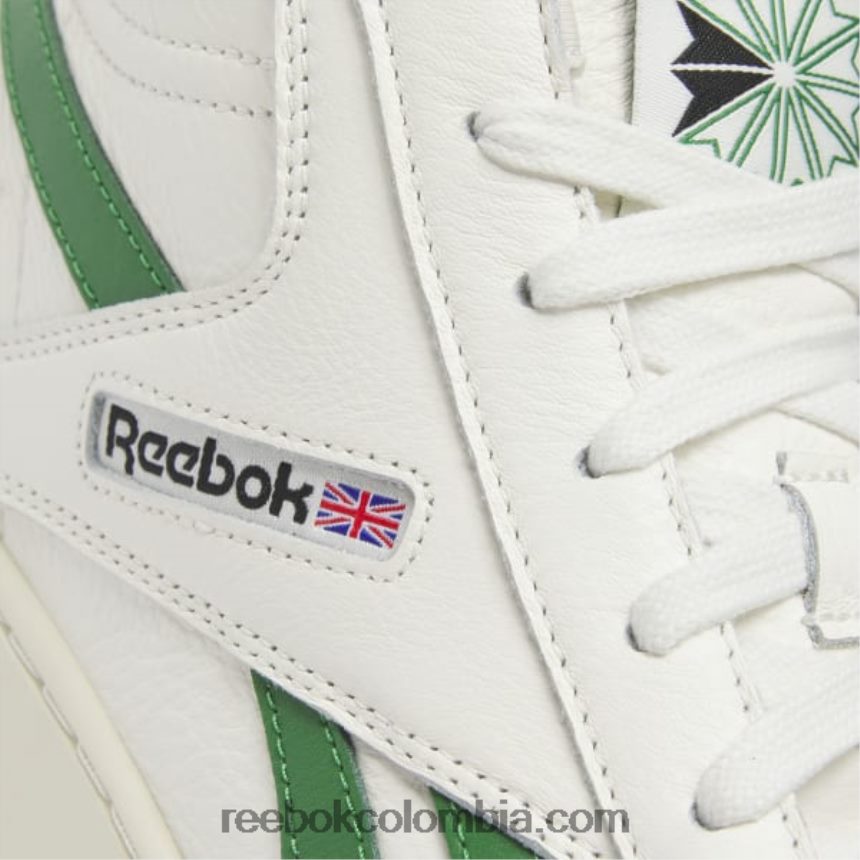 tiza/alabastro/verde cañada zapatos club c 85 form hola Reebok D260LP269