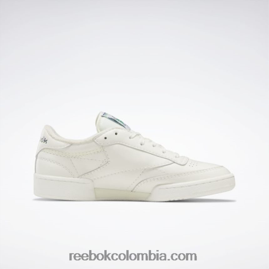 tiza/cobalto clásico/verde cañada zapatos vintage club c 85 Reebok D260LP274