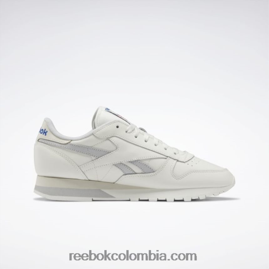tiza/lgh gris sólido/alabastro zapatos de cuero clasicos Reebok D260LP125