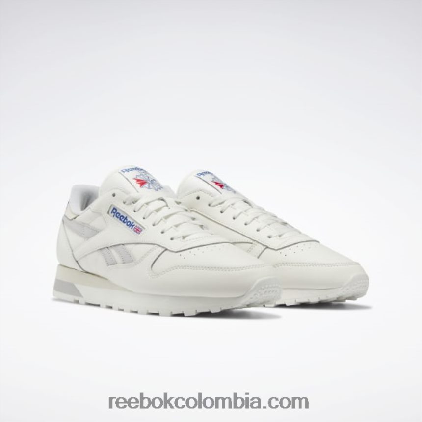 tiza/lgh gris sólido/alabastro zapatos de cuero clasicos Reebok D260LP125