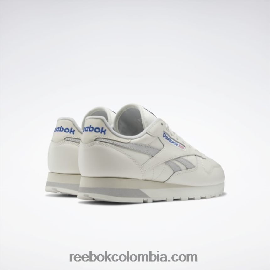 tiza/lgh gris sólido/alabastro zapatos de cuero clasicos Reebok D260LP125