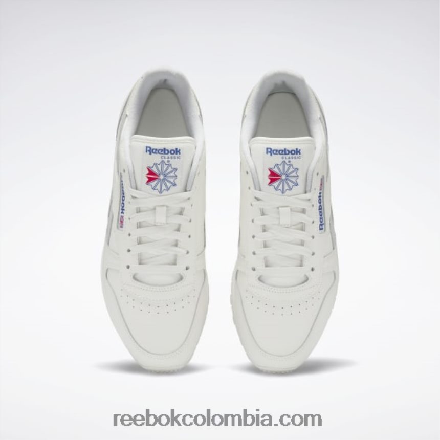 tiza/lgh gris sólido/alabastro zapatos de cuero clasicos Reebok D260LP125