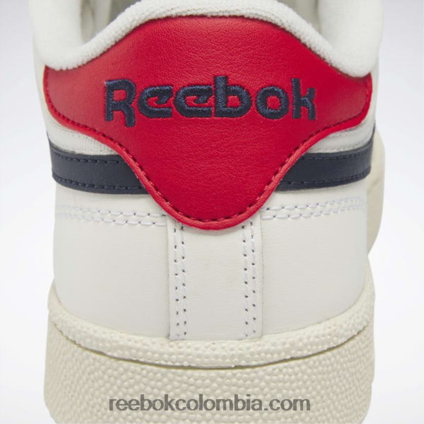 tiza/vector azul marino/vector rojo club c venganza zapatos Reebok D260LP74