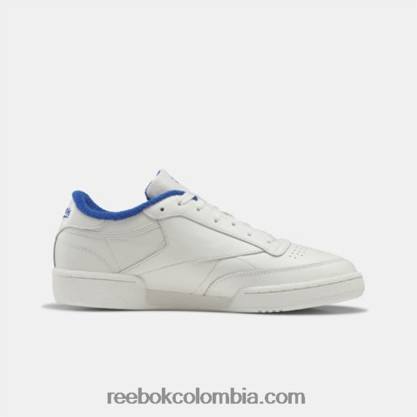 tiza/vector azul/vector rojo zapatos club c 85 Reebok D260LP798