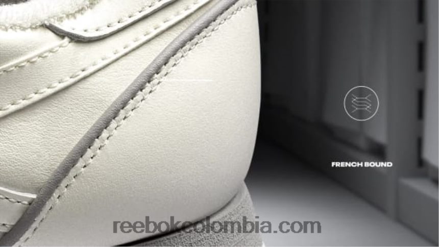 tiza/vector rojo zapatos clásicos de cuero vintage 1983 Reebok D260LP767