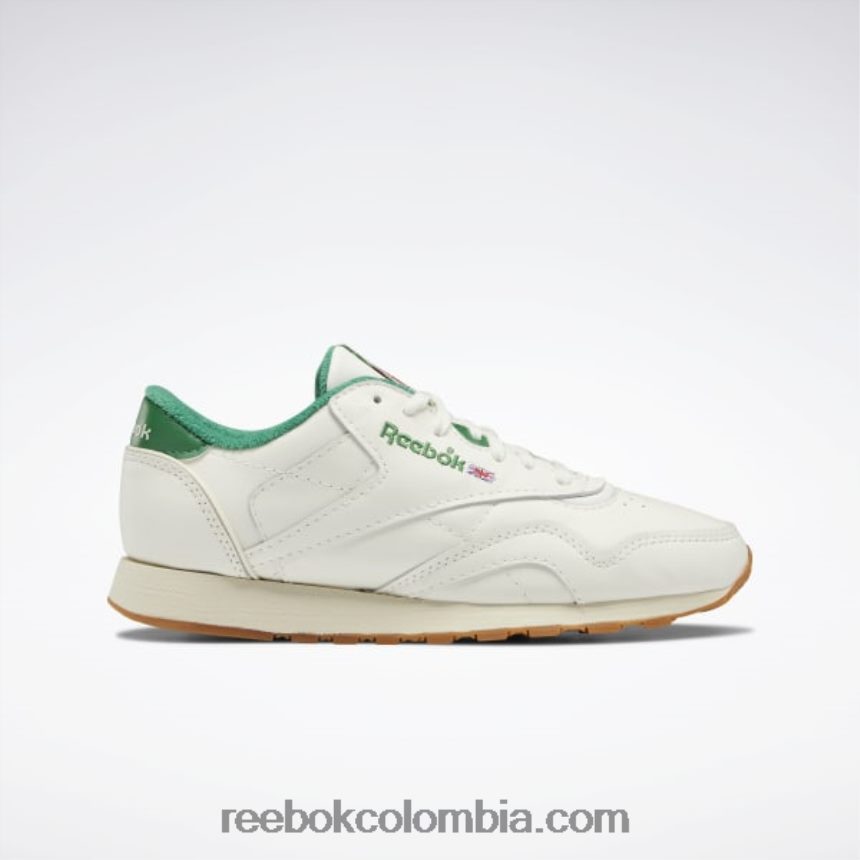 tiza/verde cañada/alabastro zapatos clásicos de cuero más Reebok D260LP591