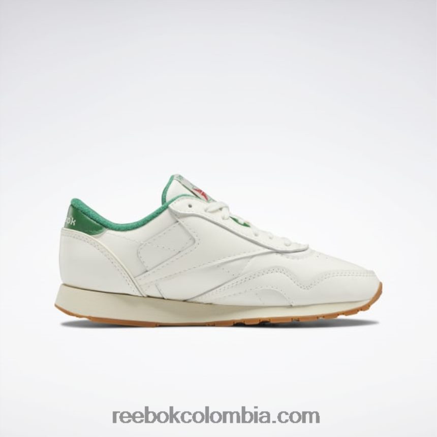 tiza/verde cañada/alabastro zapatos clásicos de cuero más Reebok D260LP591