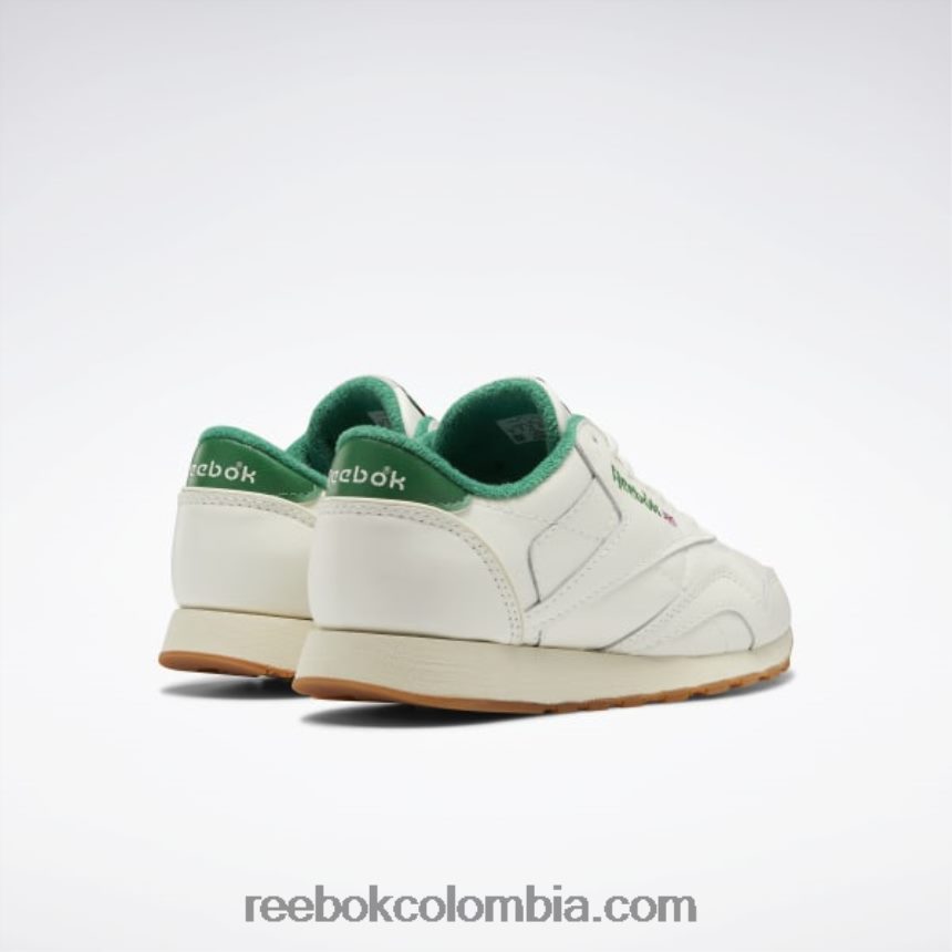 tiza/verde cañada/alabastro zapatos clásicos de cuero más Reebok D260LP591