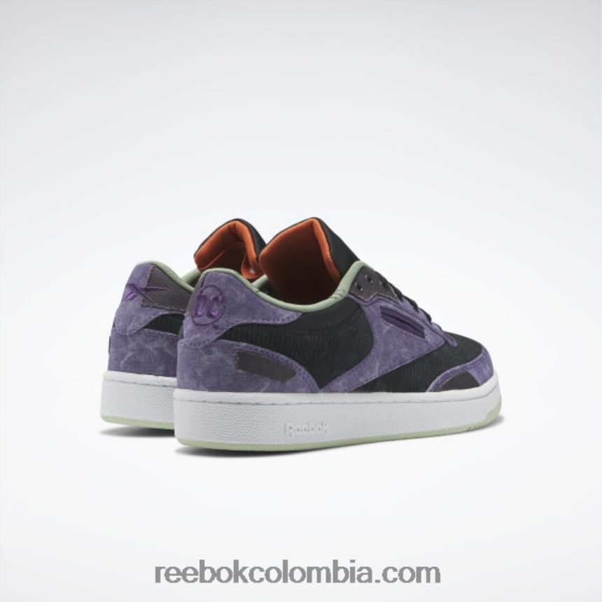 tono morado/blanco espíritu/verde vintage zapatos dc club c 85 Reebok D260LP95