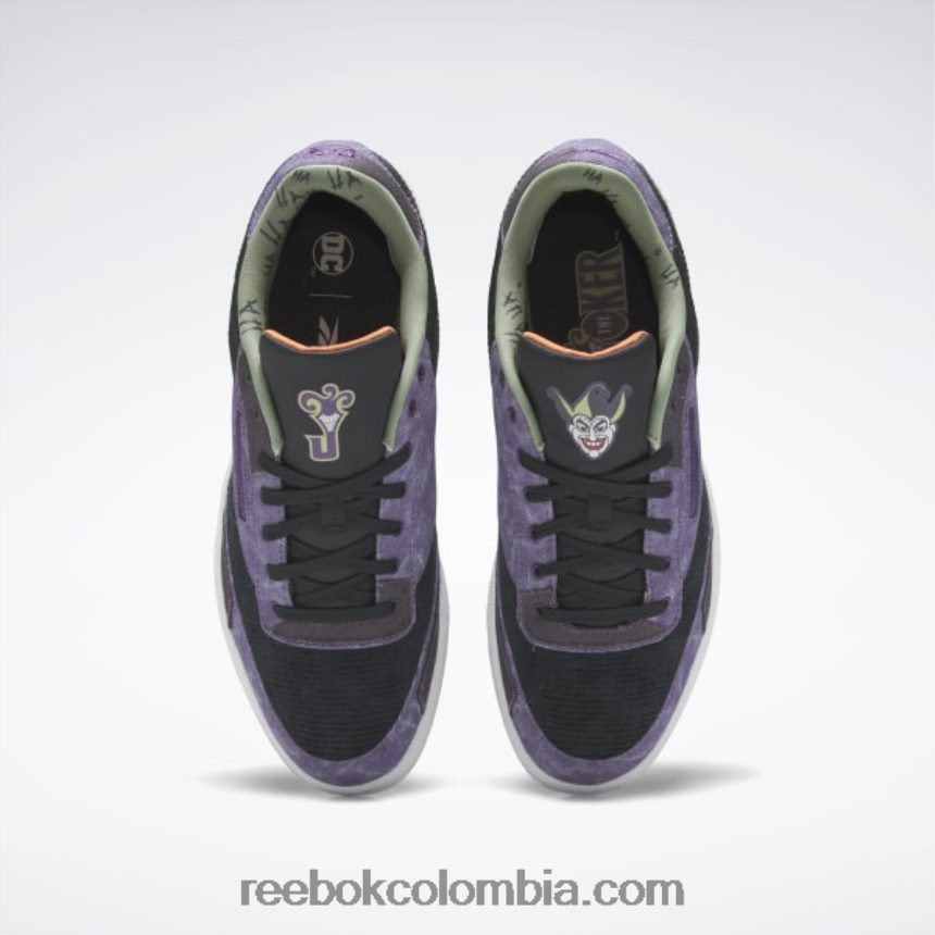 tono morado/blanco espíritu/verde vintage zapatos dc club c 85 Reebok D260LP95