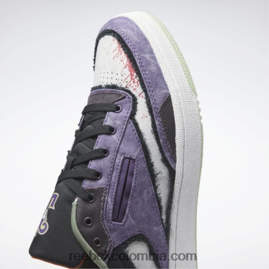 tono morado/blanco espíritu/verde vintage zapatos dc club c 85 Reebok D260LP95