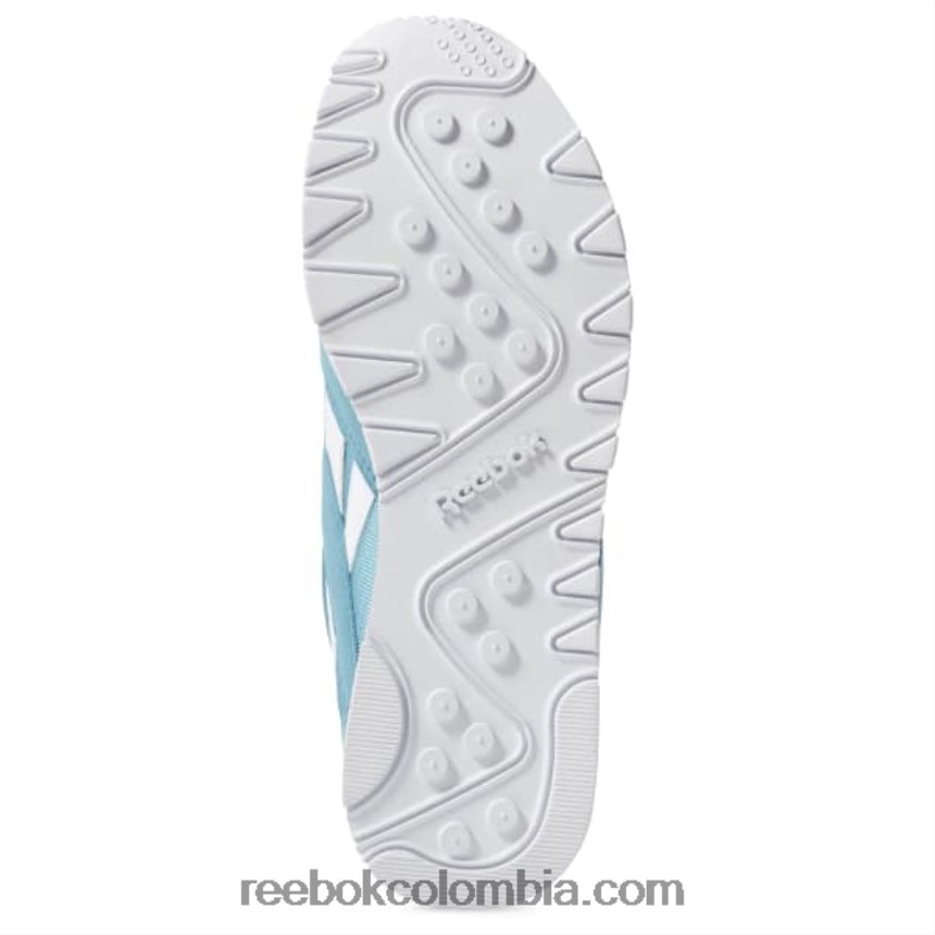 turquesa/blanco zapatos clasicos color nylon Reebok D260LP955