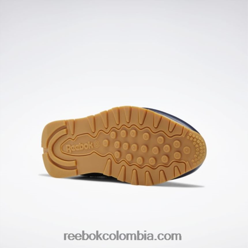 vector azul marino/ftwr blanco/reebok rubber gum-03 zapatos de cuero clasicos Reebok D260LP105