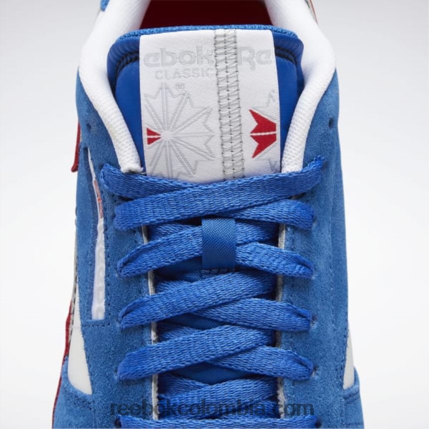 vector azul/vector rojo/ftwr blanco cuero clásico hazlo tuyo zapatos Reebok D260LP88