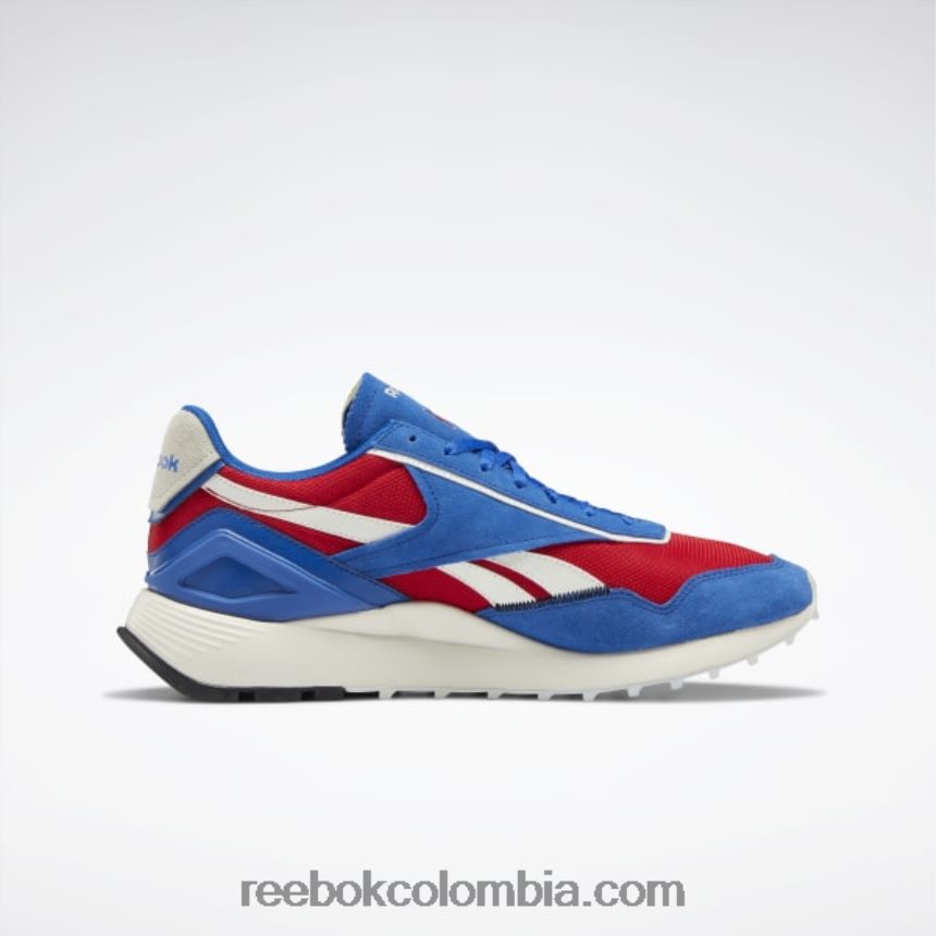 vector azul/vector rojo/tiza zapatos clásicos de cuero legacy az Reebok D260LP397