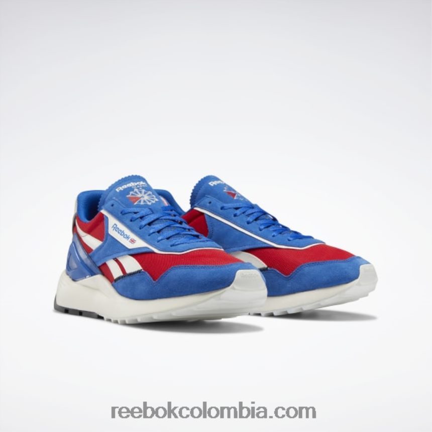 vector azul/vector rojo/tiza zapatos clásicos de cuero legacy az Reebok D260LP397