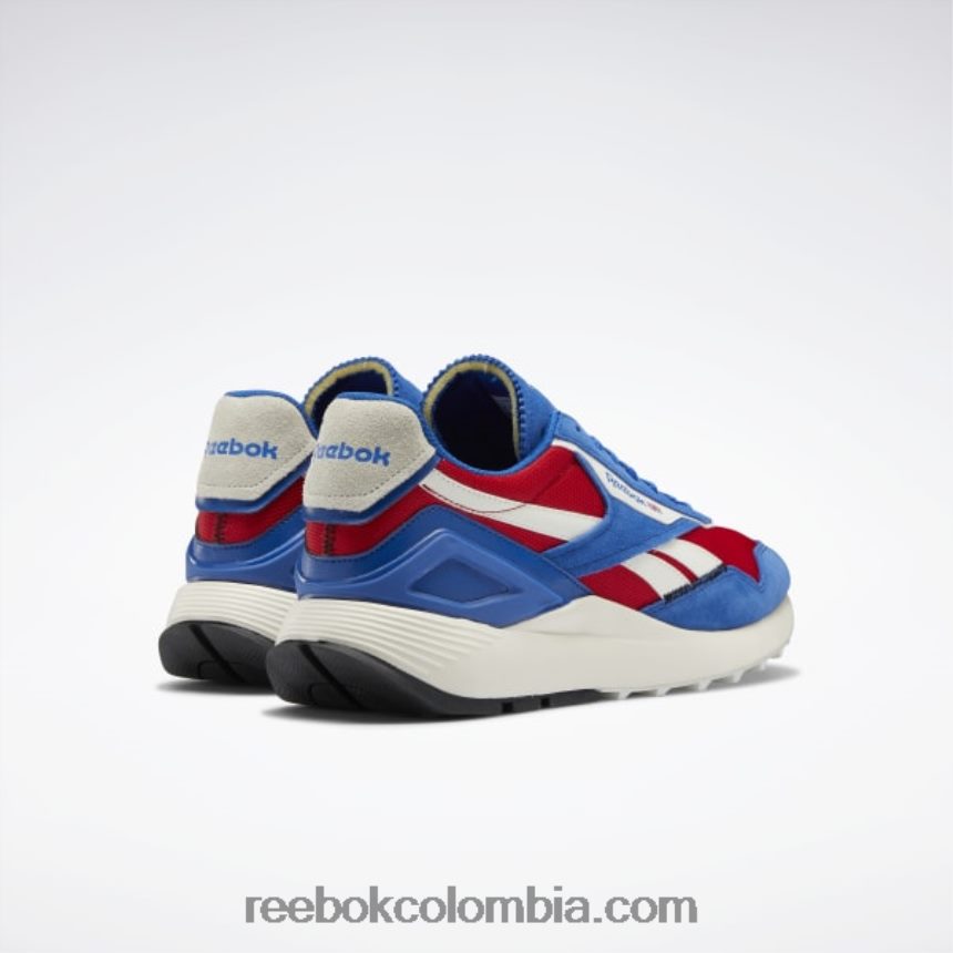 vector azul/vector rojo/tiza zapatos clásicos de cuero legacy az Reebok D260LP397