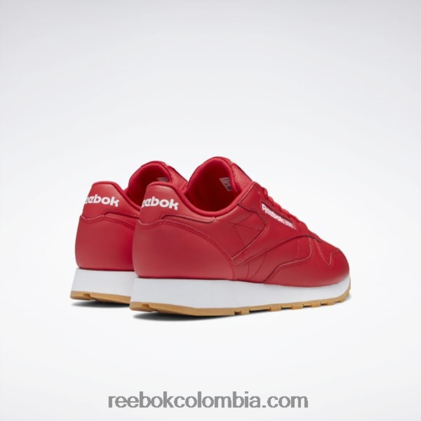 vector rojo/ftwr blanco/reebok rubber gum-03 zapatos de cuero clasicos Reebok D260LP126