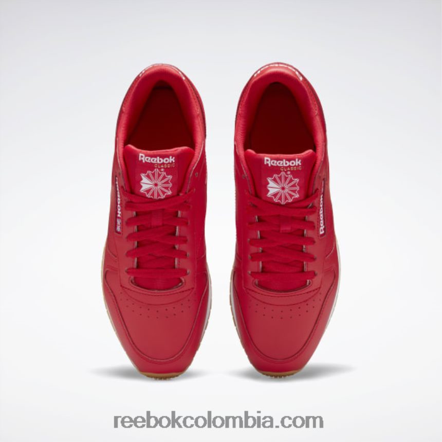 vector rojo/ftwr blanco/reebok rubber gum-03 zapatos de cuero clasicos Reebok D260LP126