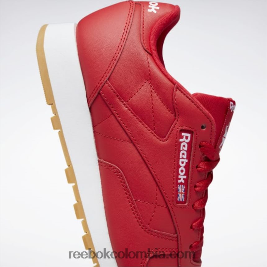 vector rojo/ftwr blanco/reebok rubber gum-03 zapatos de cuero clasicos Reebok D260LP126