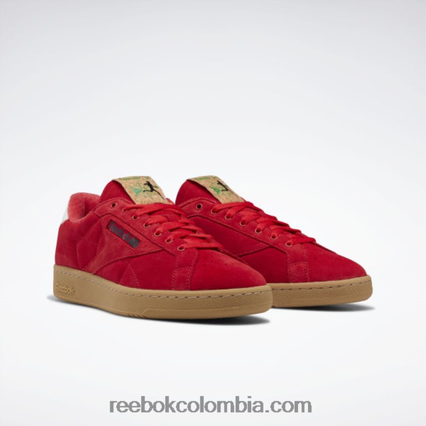 vector rojo/glen verde/reebok goma de mascar-04 zapatillas club c 85 Reebok D260LP463