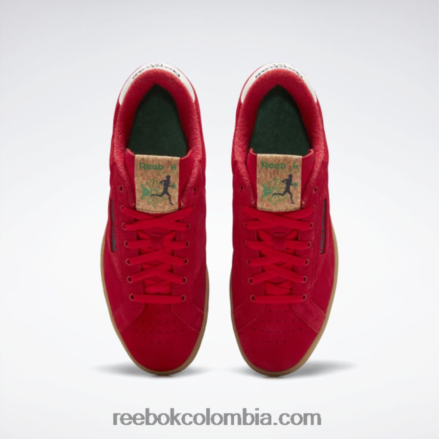 vector rojo/glen verde/reebok goma de mascar-04 zapatillas club c 85 Reebok D260LP463