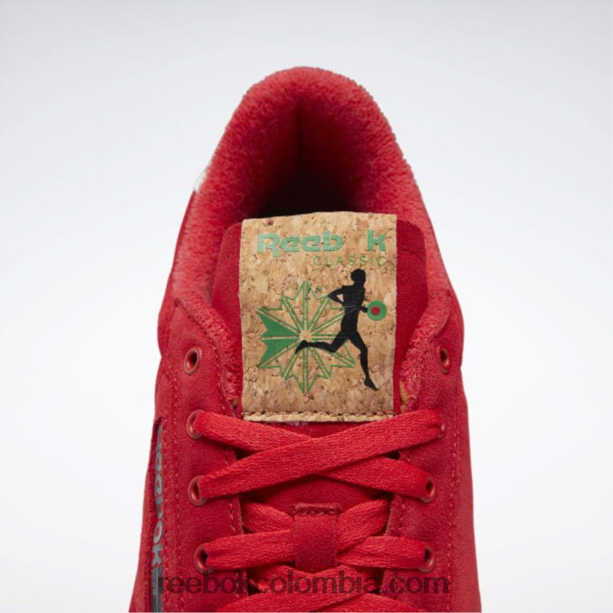 vector rojo/glen verde/reebok goma de mascar-04 zapatillas club c 85 Reebok D260LP463