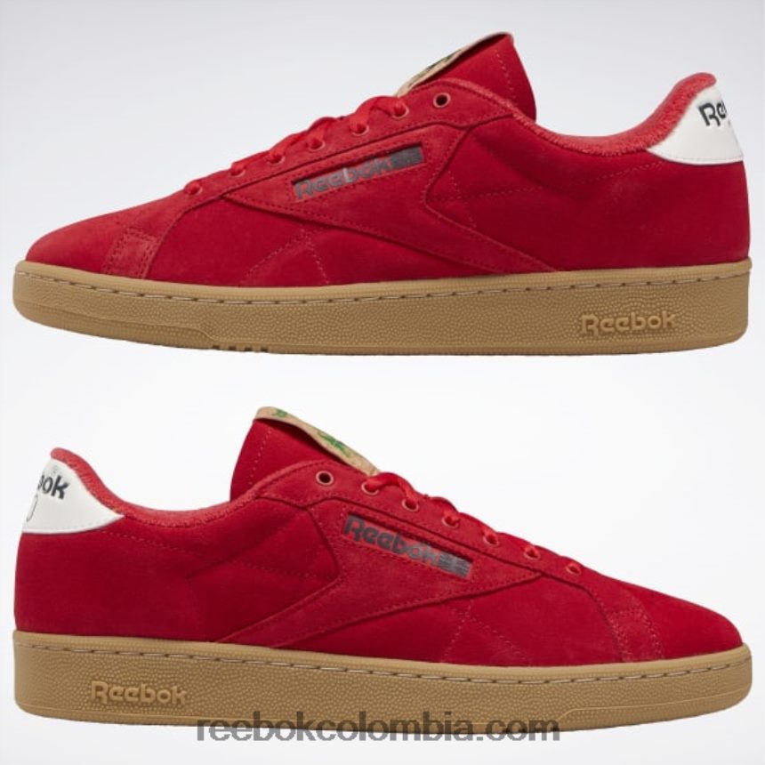 vector rojo/glen verde/reebok goma de mascar-04 zapatillas club c 85 Reebok D260LP463