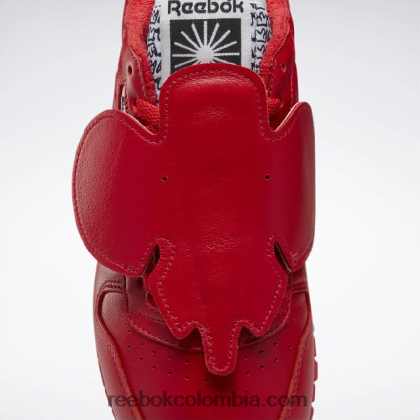 vector rojo/núcleo negro zapatos de cuero clásicos eames Reebok D260LP486