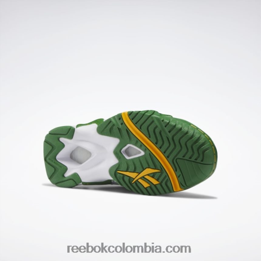 verde cañada/ftwr blanco/núcleo negro zapatillas de baloncesto hurrikaze ii Reebok D260LP149