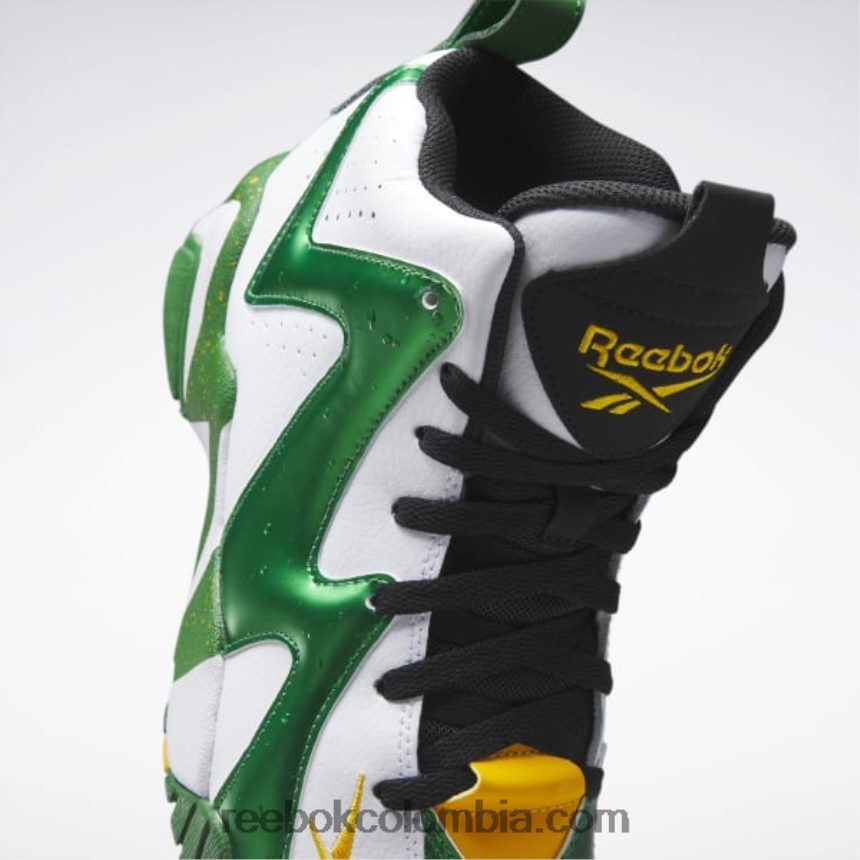 verde cañada/ftwr blanco/núcleo negro zapatillas de baloncesto hurrikaze ii Reebok D260LP149