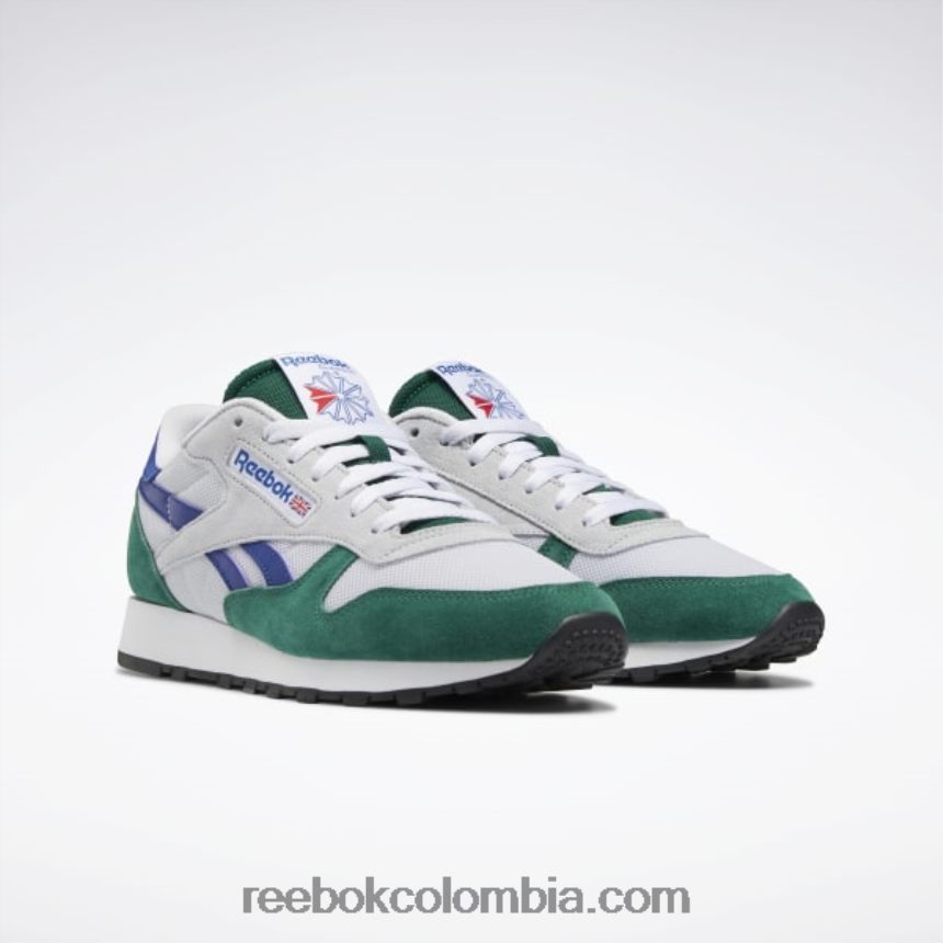 verde oscuro/blanco ftwr/cobalto clásico cuero clásico hazlo tuyo zapatos Reebok D260LP31