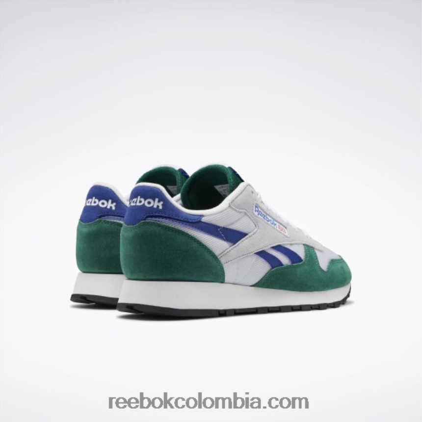 verde oscuro/blanco ftwr/cobalto clásico cuero clásico hazlo tuyo zapatos Reebok D260LP31