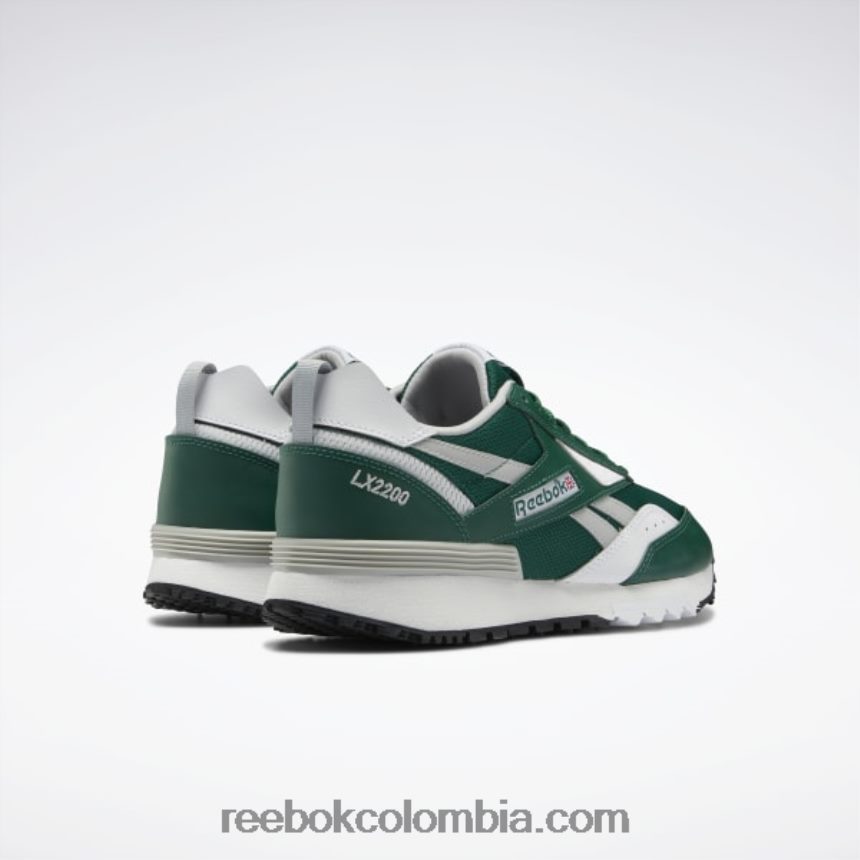 verde oscuro/gris puro 3/ftwr blanco zapatos lx2200 Reebok D260LP920