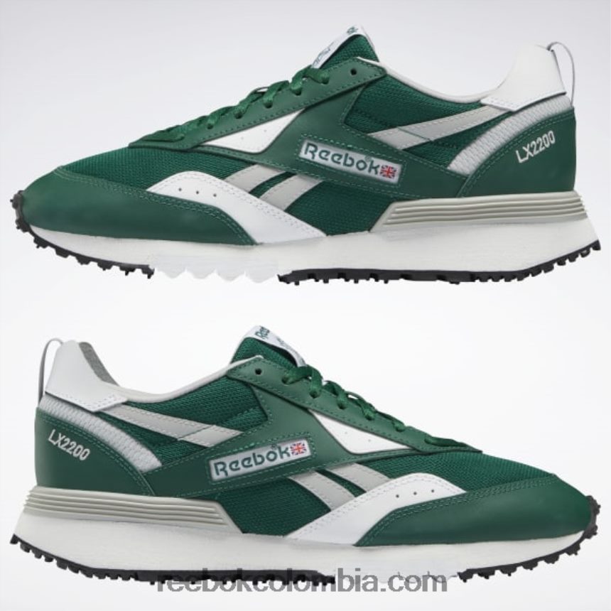 verde oscuro/gris puro 3/ftwr blanco zapatos lx2200 Reebok D260LP920